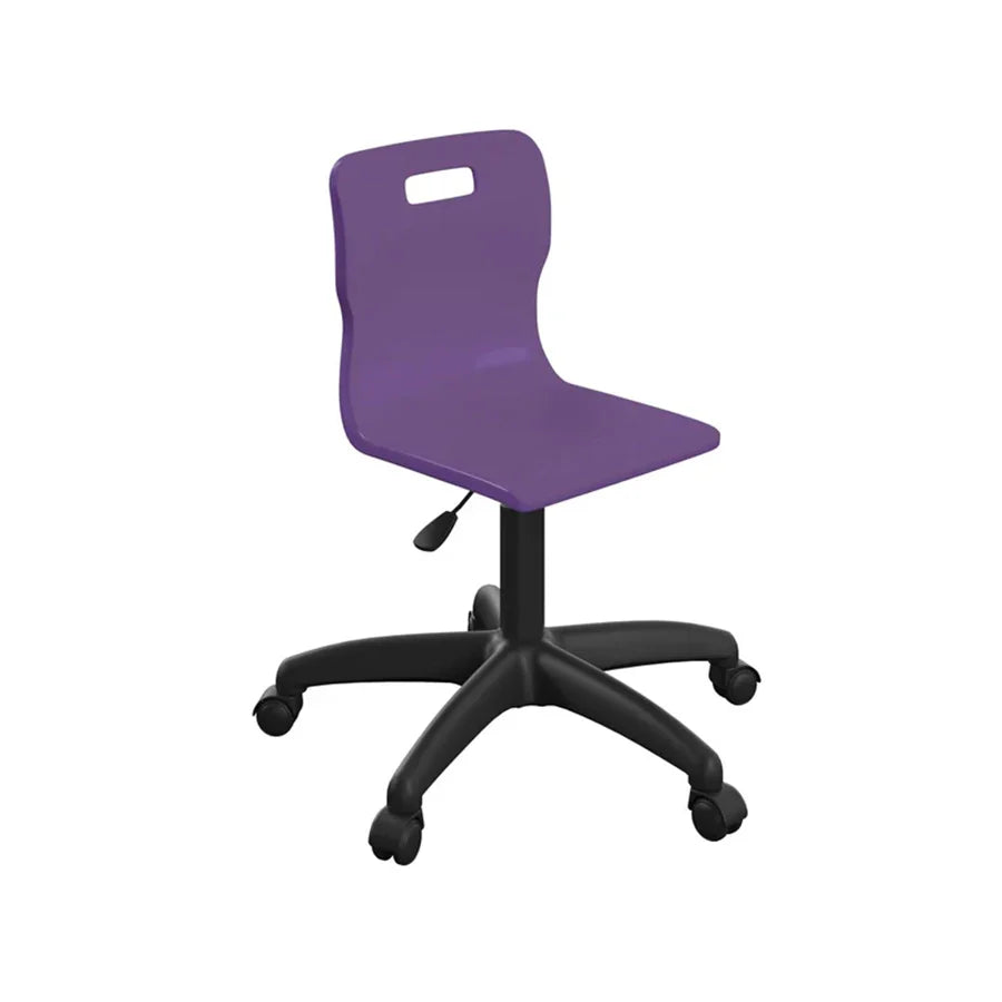 Titan Swivel Chair with Black Base