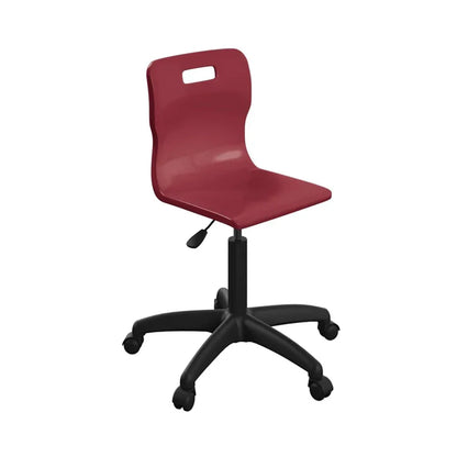 Titan Swivel Chair with Black Base