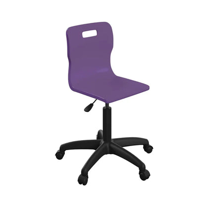Titan Swivel Chair with Black Base