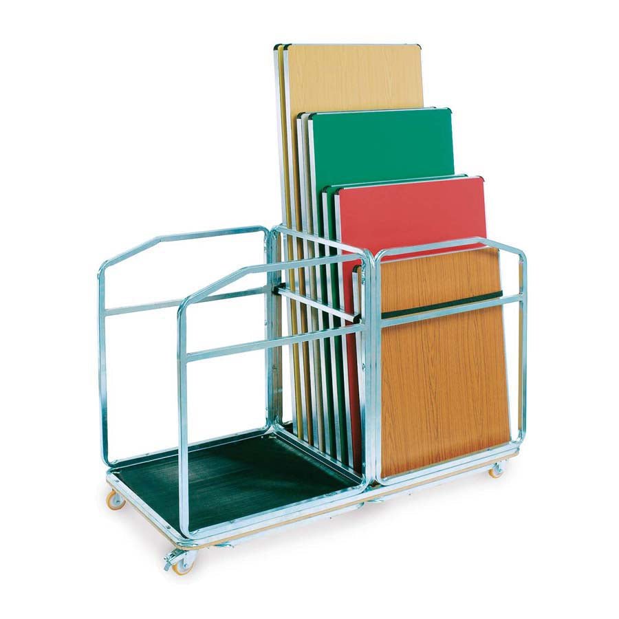 Contour 25 Large Rectangular Folding Table Trolley