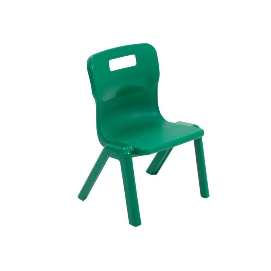 Titan Poly One Piece Chair Size Mark 1 SH260 Green