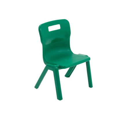 Titan Poly One Piece Chair Size Mark 1 SH260 Green