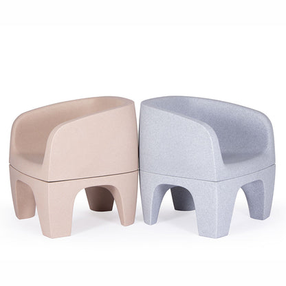 Gummy Bear Moulded Leg Outdoor Chair