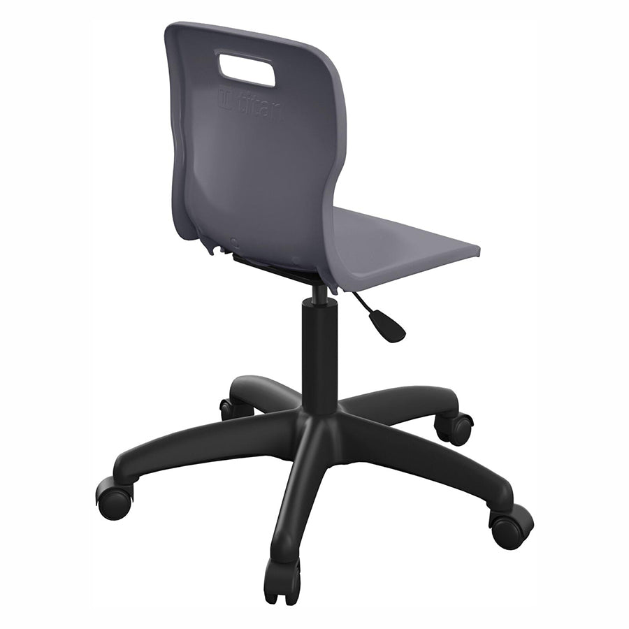 Titan Swivel Chair with Black Base