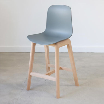 Flux Beech Wood 4 Leg Stool