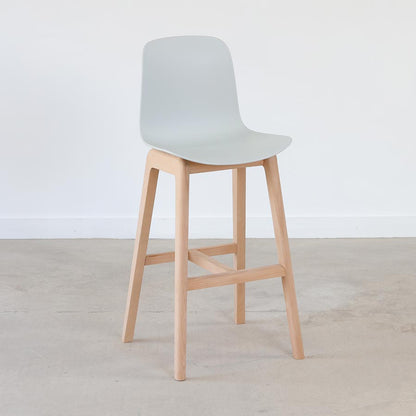 Flux Beech Wood 4 Leg Stool