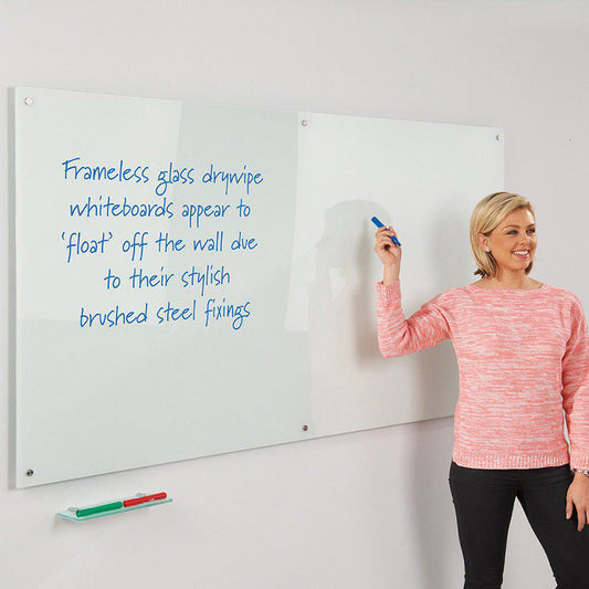 Magnetic WriteOn® Glass Whiteboard
