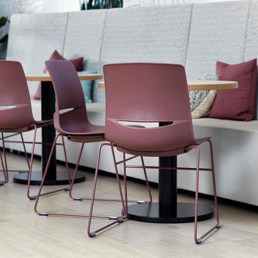 LimeLite High Density Stacking Chair