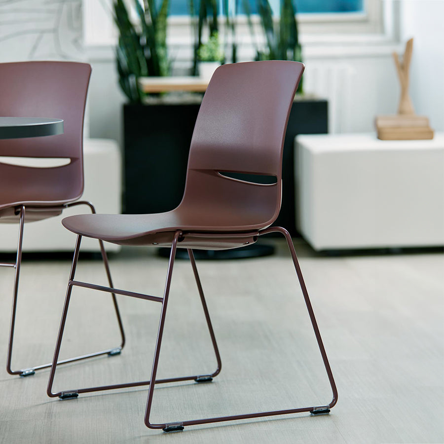 LimeLite High Density Stacking Chair