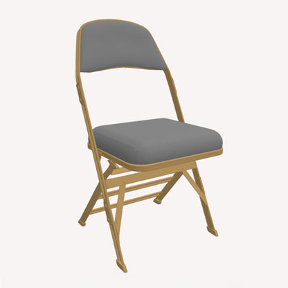 Sandler 4400B B-Shape Folding Chair with a Manual Tip-Up Seat