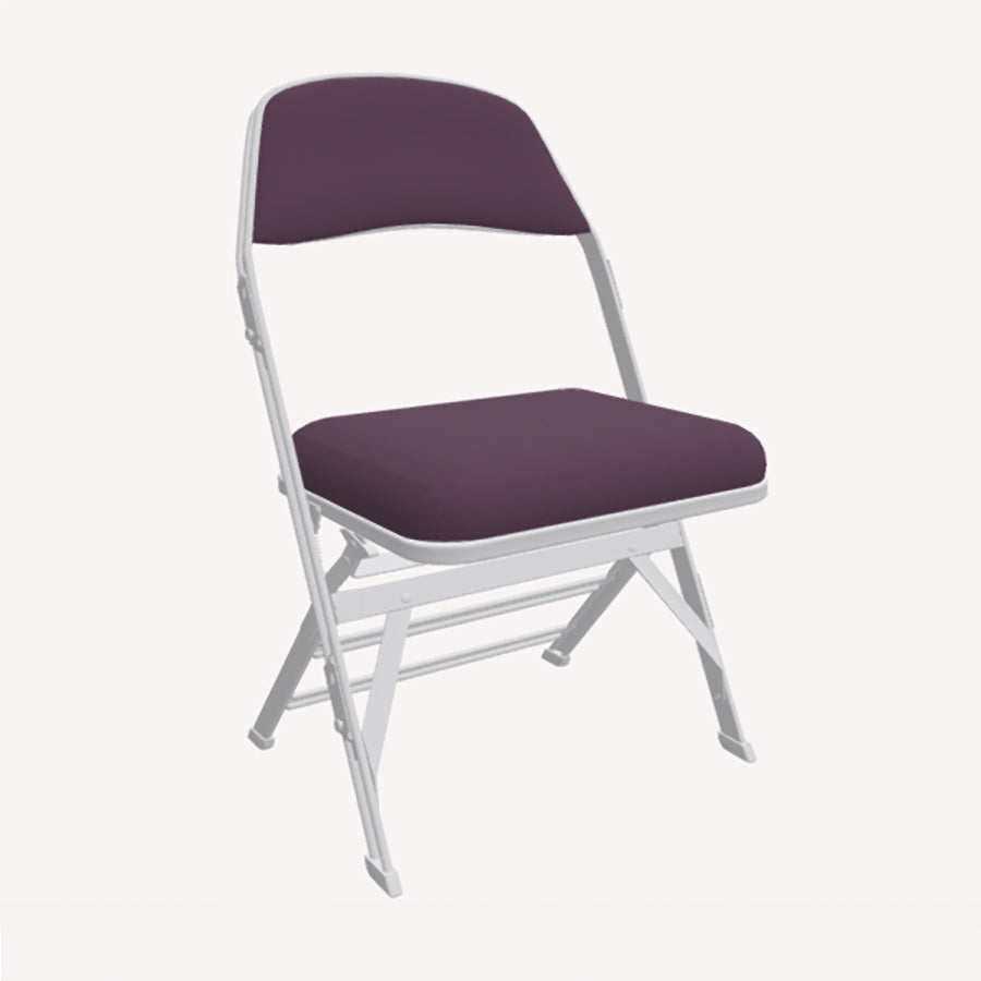 Sandler 4450B B-Shape Folding Chair with an Extra Wide Manual Tip-Up Seat