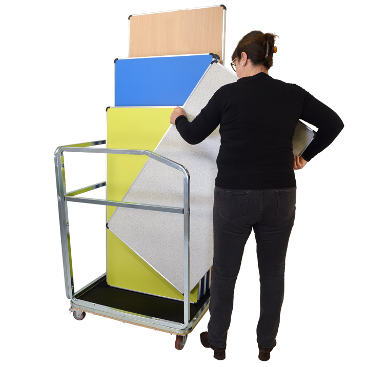 Contour 25 Small Rectangular Folding Table Trolley