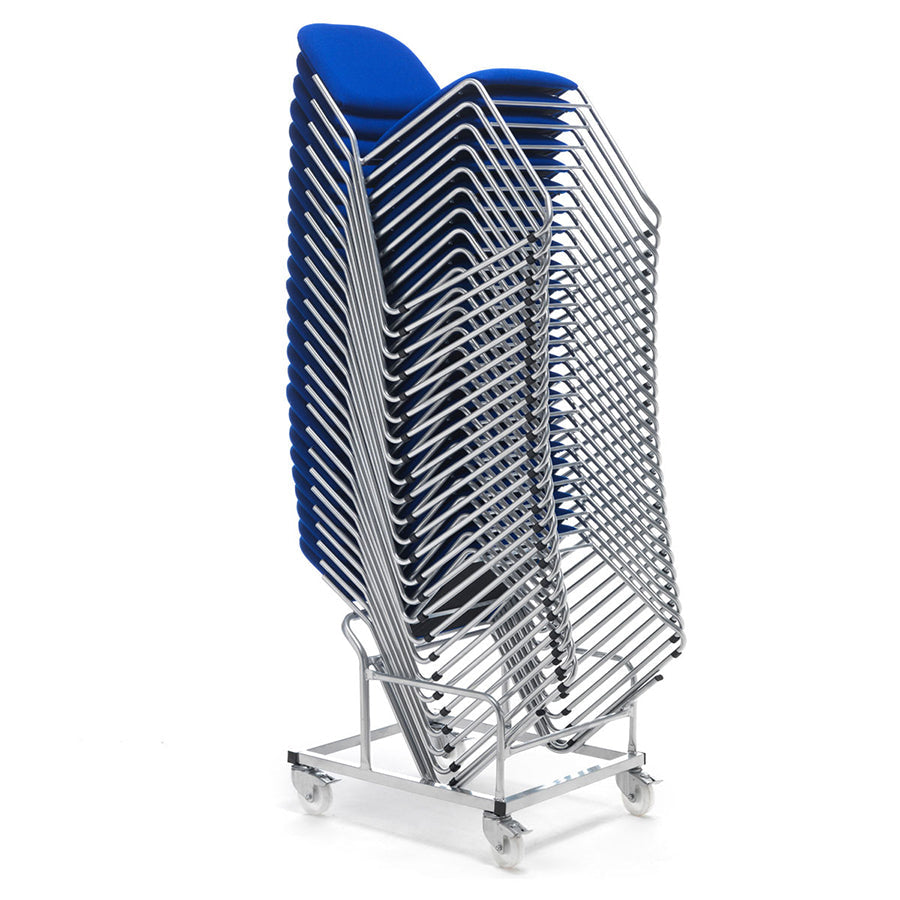 Elite Sled Base Stacking Upholstered Chair